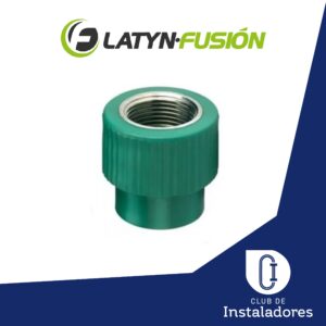 Tubo c/inserto FUSION-ROSCA H AGUA