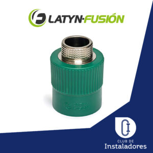 Tubo c/inserto FUSION-ROSCA M AGUA