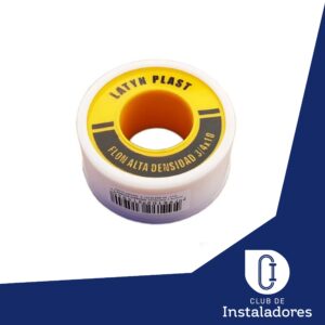 Cinta teflon 1/2" x 10m